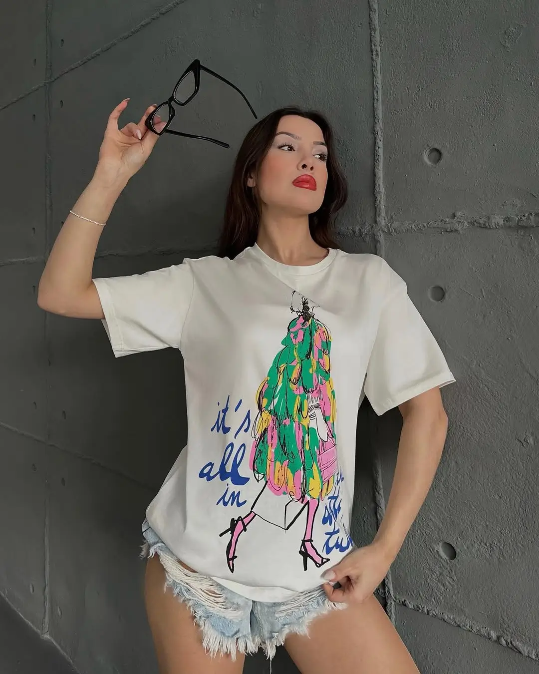 summer t-shirt outfit for women 2026 Artistic Prints That Turn a Basic Tee into a Statement