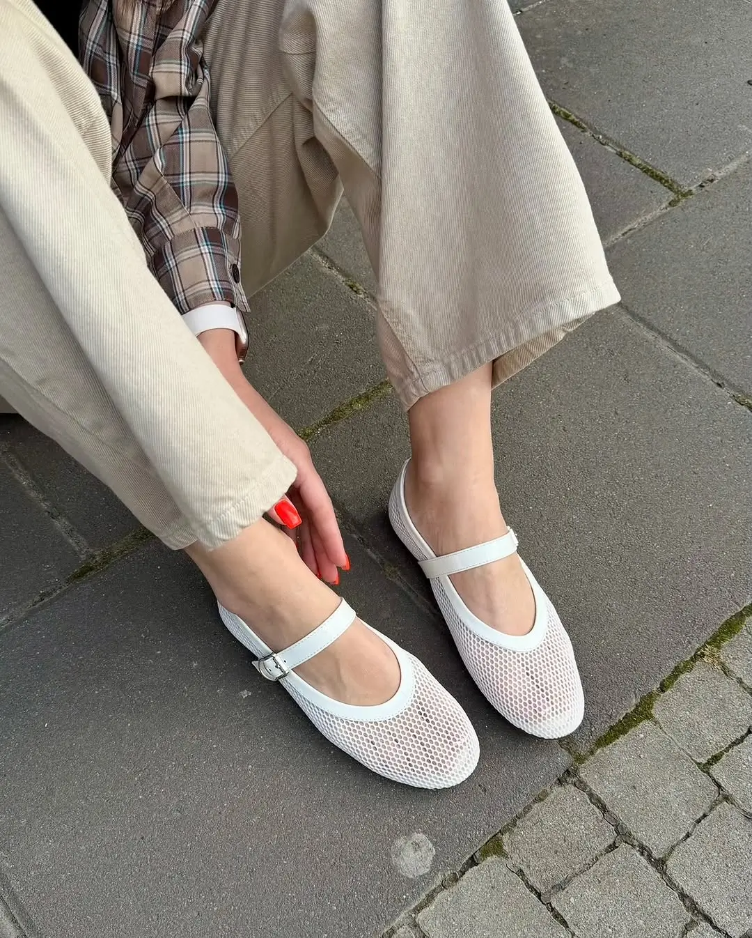 trendy ideas for summer footwear 2026 Soft Minimalism Meets Mesh Mary Janes