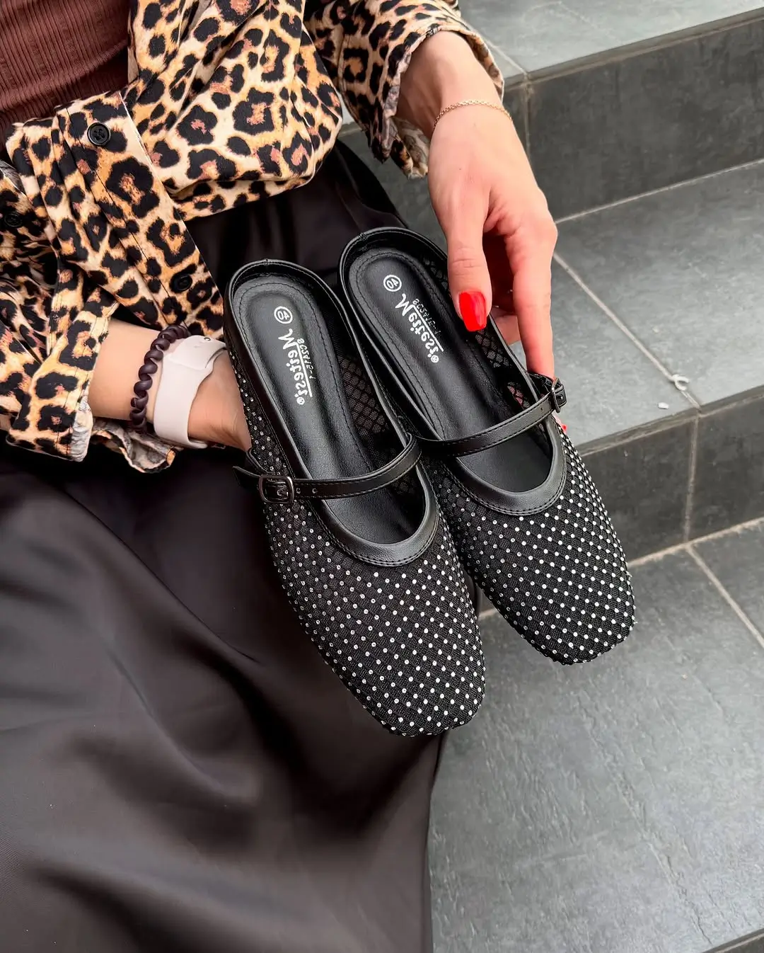 trendy ideas for summer footwear 2026 Polka Dot Flats with a Slight Parisian Attitude
