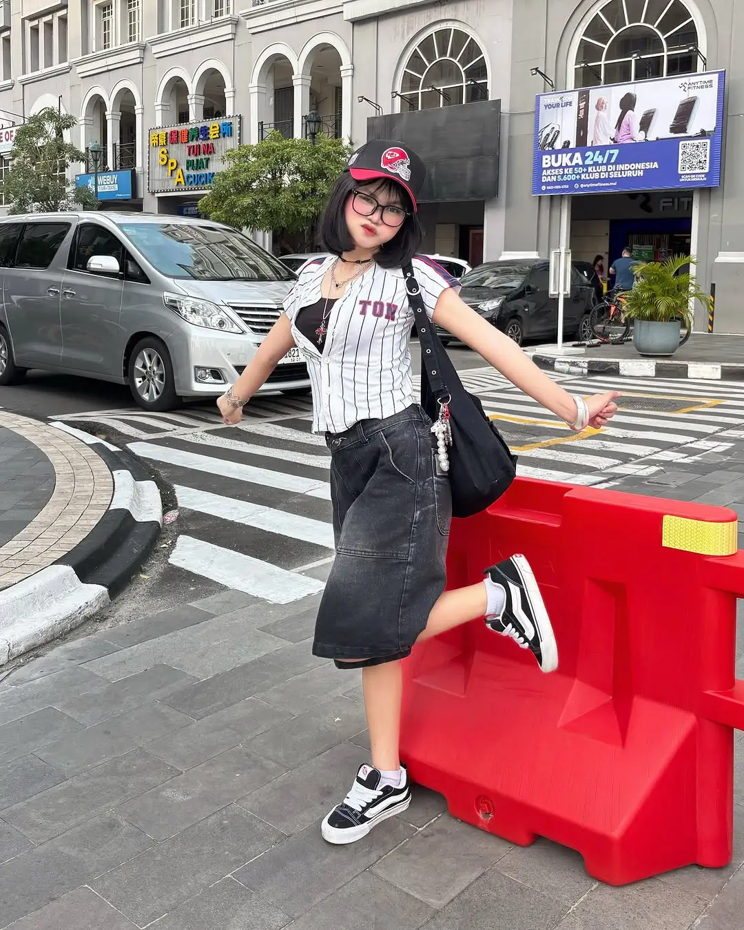 trendy summer streetwear 2026 Playful Urban Street with a Feminine Twist