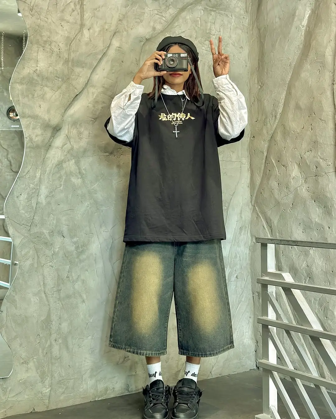 trendy summer streetwear 2026 Layered Streetwear with a Playful Japanese Influence