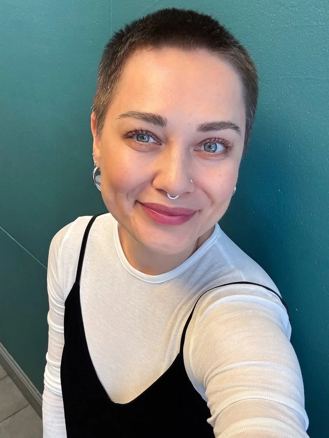 chic summer haircuts for women over 40 2026 Ultra Short Edgy Pixie Buzz Cut