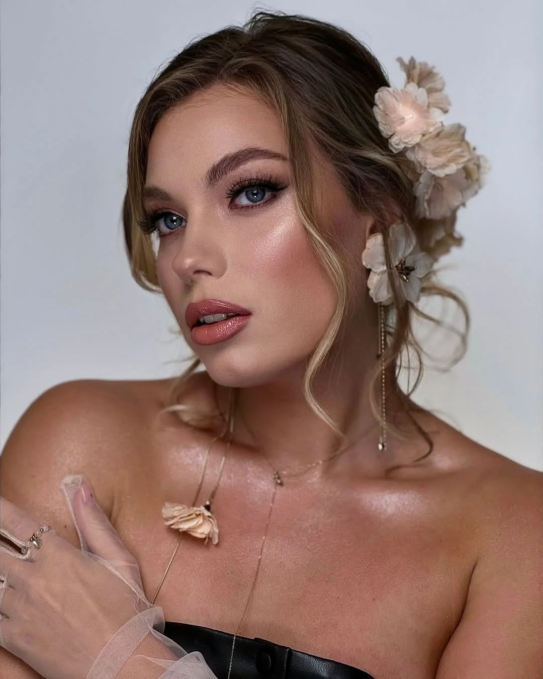 cute summer short hairstyles 2026 Soft Romantic Updo