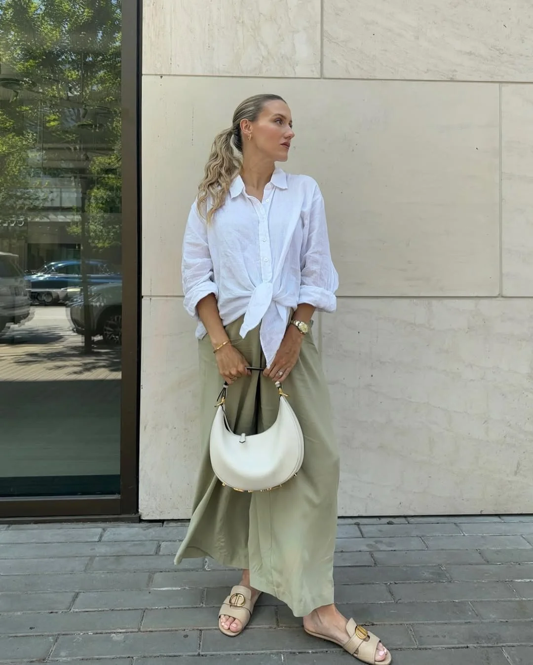 June Outfits Ideas 2026 Linen Shirts and Flowing Pants for Quiet Luxury Summer Style