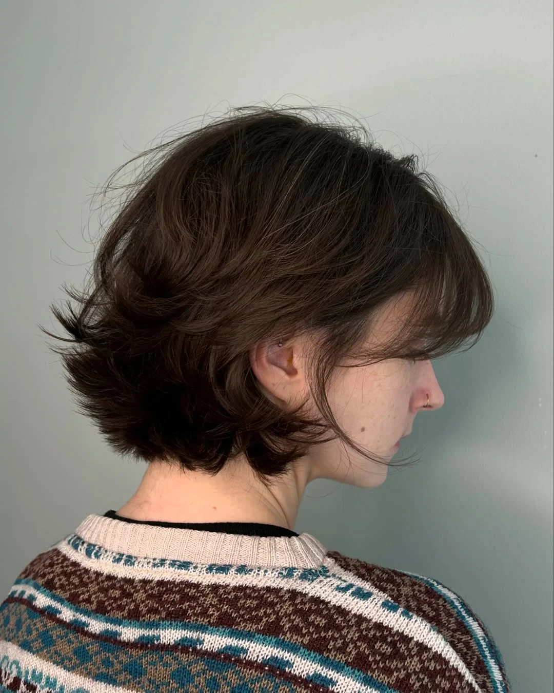 modern summer haircuts for women over 30 2026 Edgy Short Layered Shag with Movement