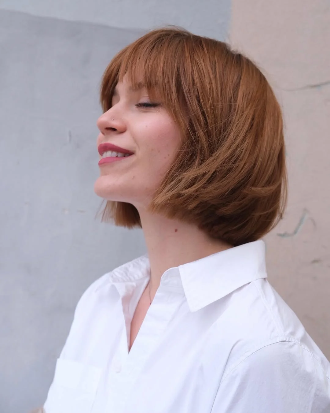 modern summer haircuts for women over 30 2026 Soft sculpted bob with a romantic summer curve