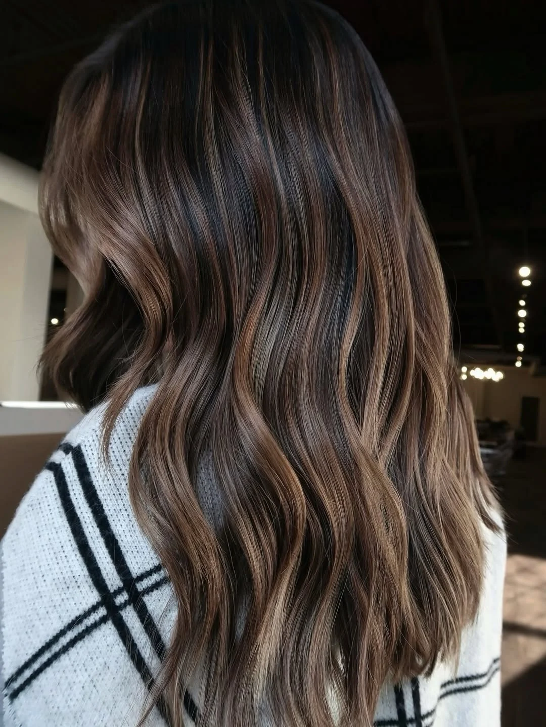 summer brunette hair color 2026 Soft Honey Brunette With Sunlit Dimension