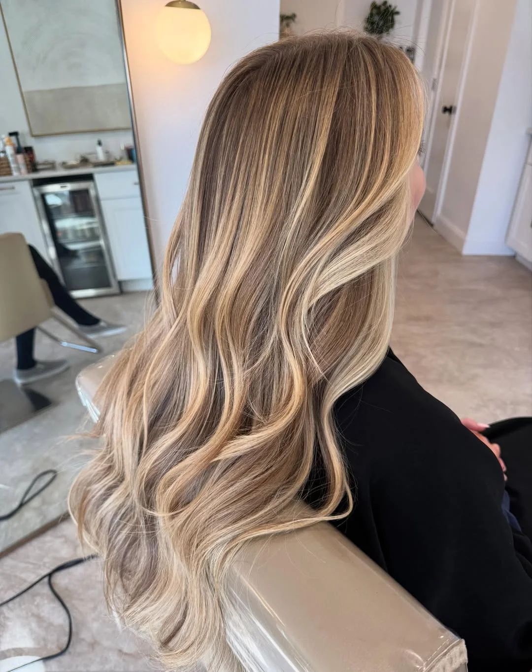 summer honey blonde hair color 2026 Golden Melt Balayage