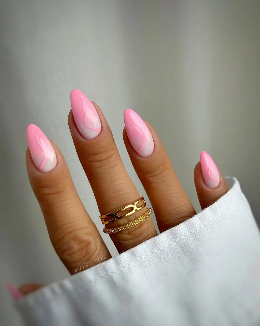 summer ombre nails 2026 Soft Milky Pink Ombre For Minimal Summer Days