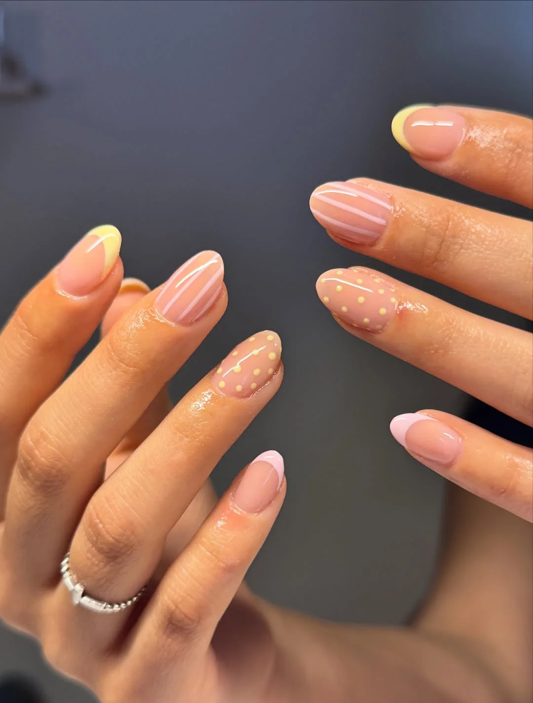 summer short nails ideas 2026 Soft Pink Pastel French Nails