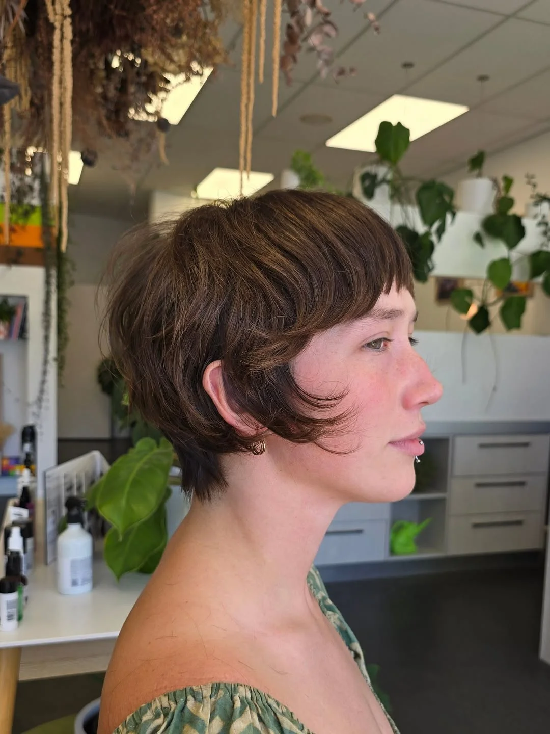 textured summer bixie haircut 2026 Structured Bixie with Tapered Nape