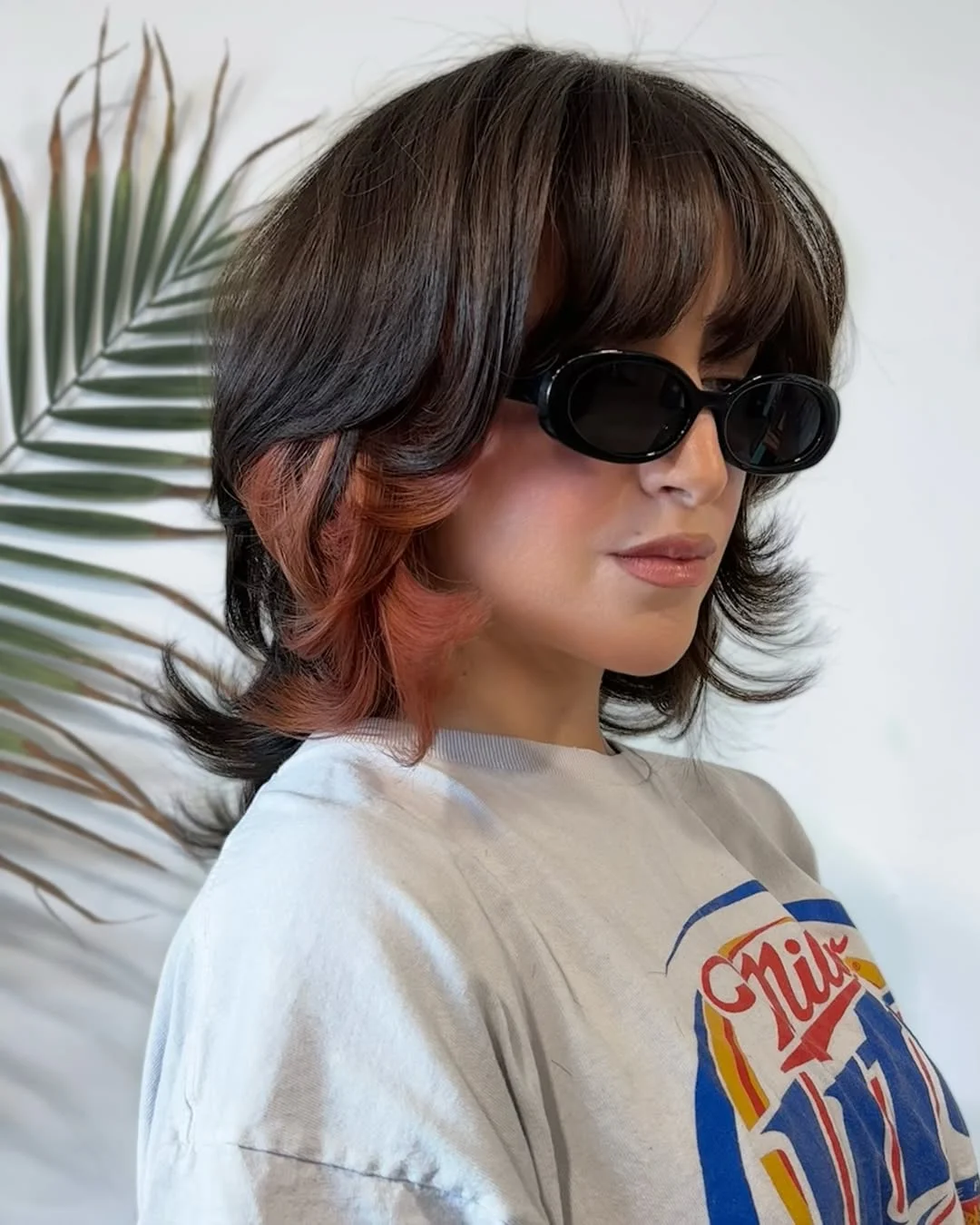 textured summer shag hairstyle 2026 Soft Rebel Medium Shag with Hidden Warmth