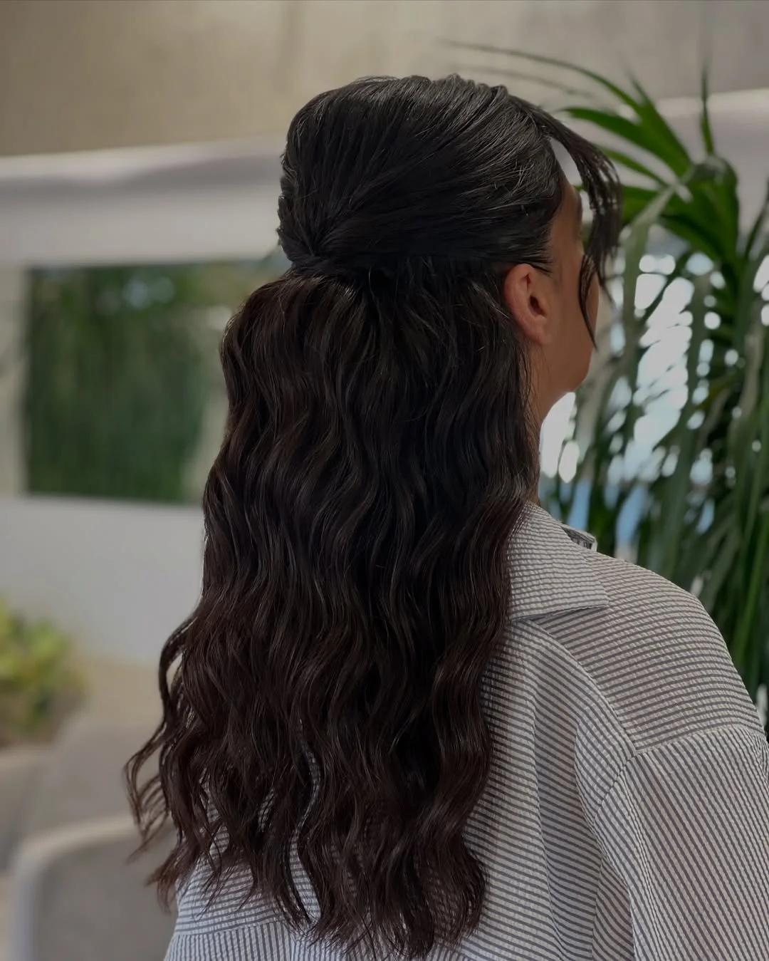 trendy summer hairstyles ideas 2026 Relaxed Half Up Waves That Feel Effortlessly Put Together