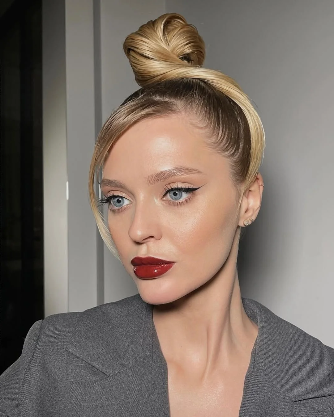 trendy summer hairstyles ideas 2026 Polished High Bun Sculpted Volume