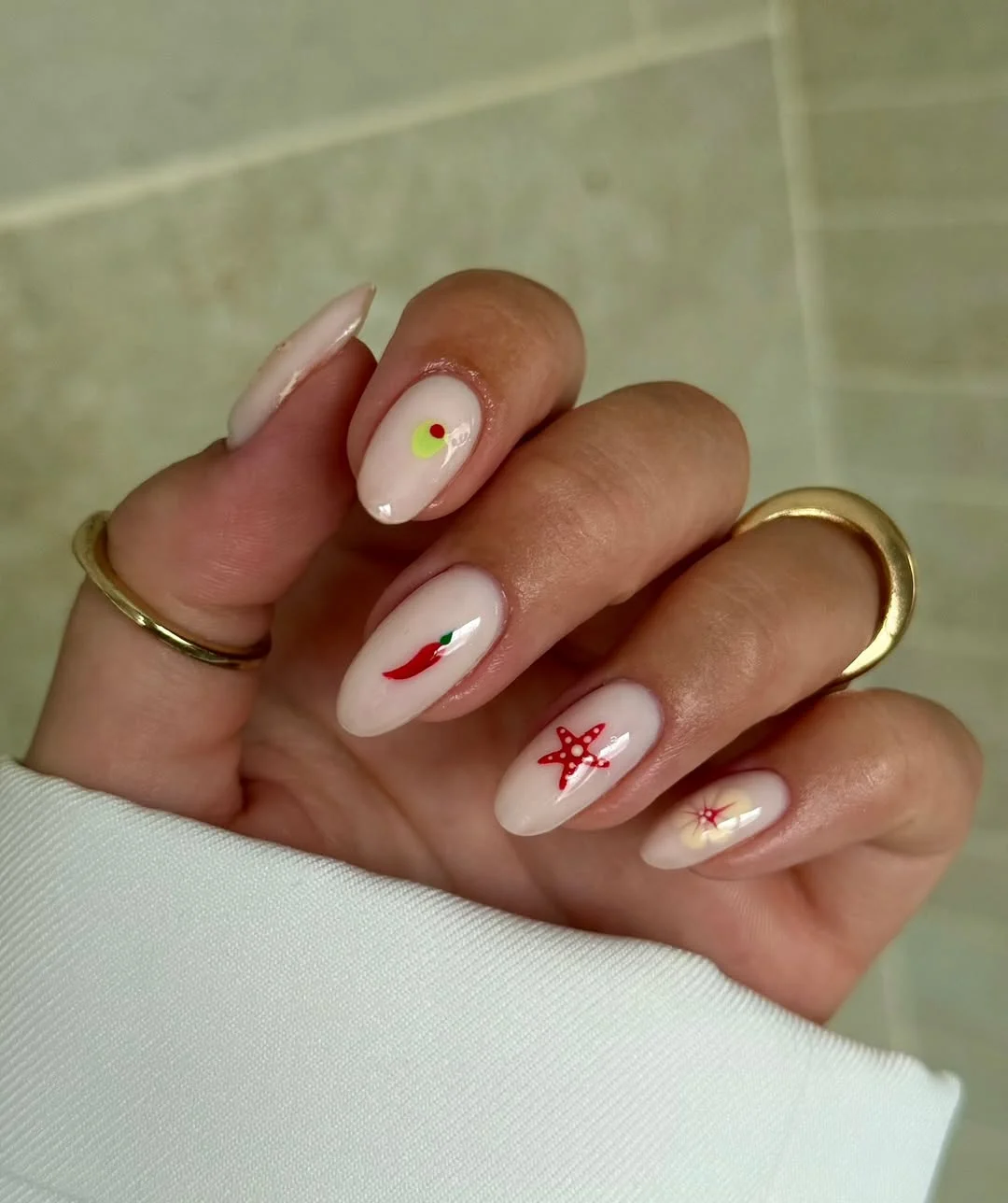 trendy summer nails 2026 Minimal Summer Nails With Tiny Coastal Details