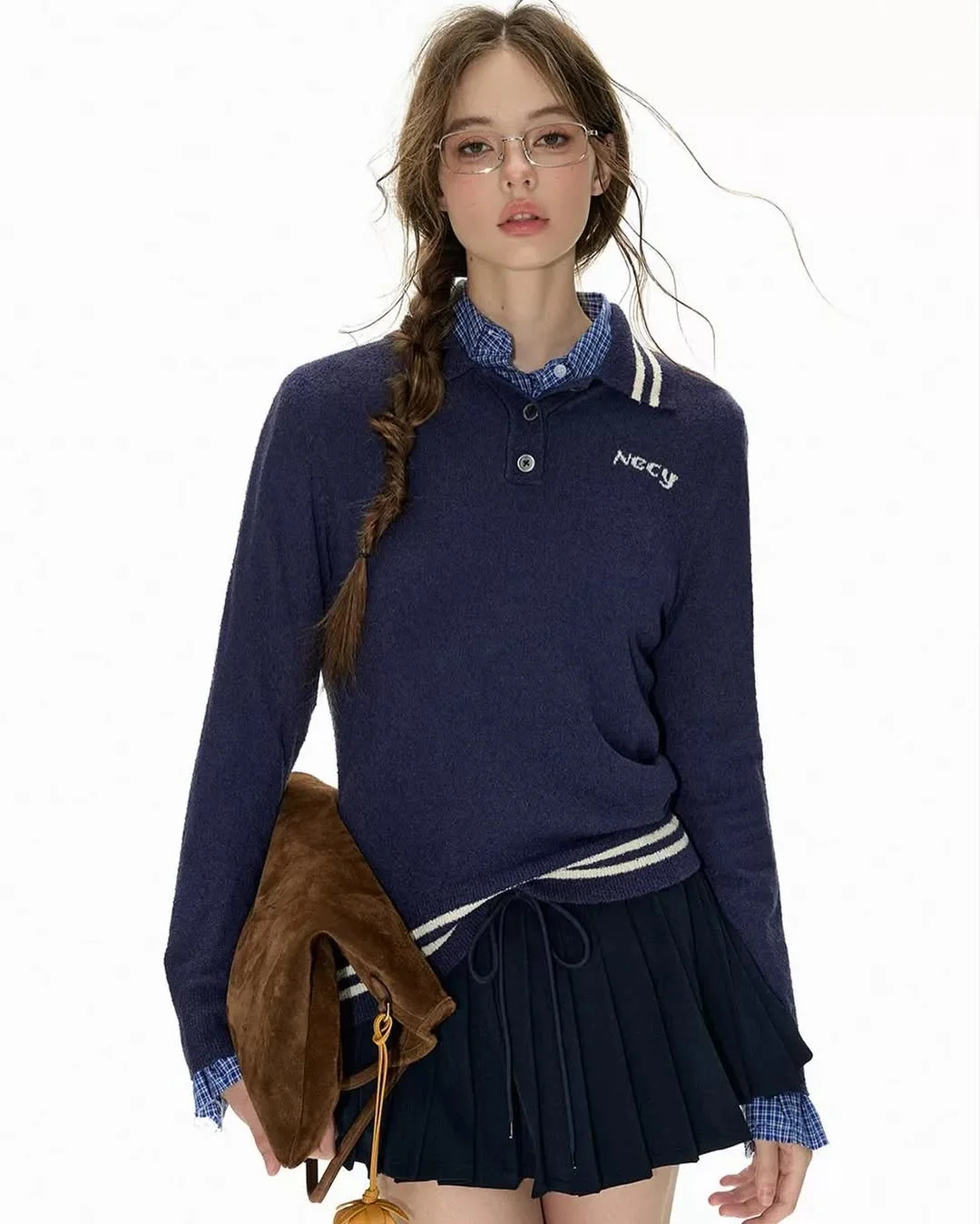 back to school outfits 2026 Preppy Navy Layers For Everyday Confidence