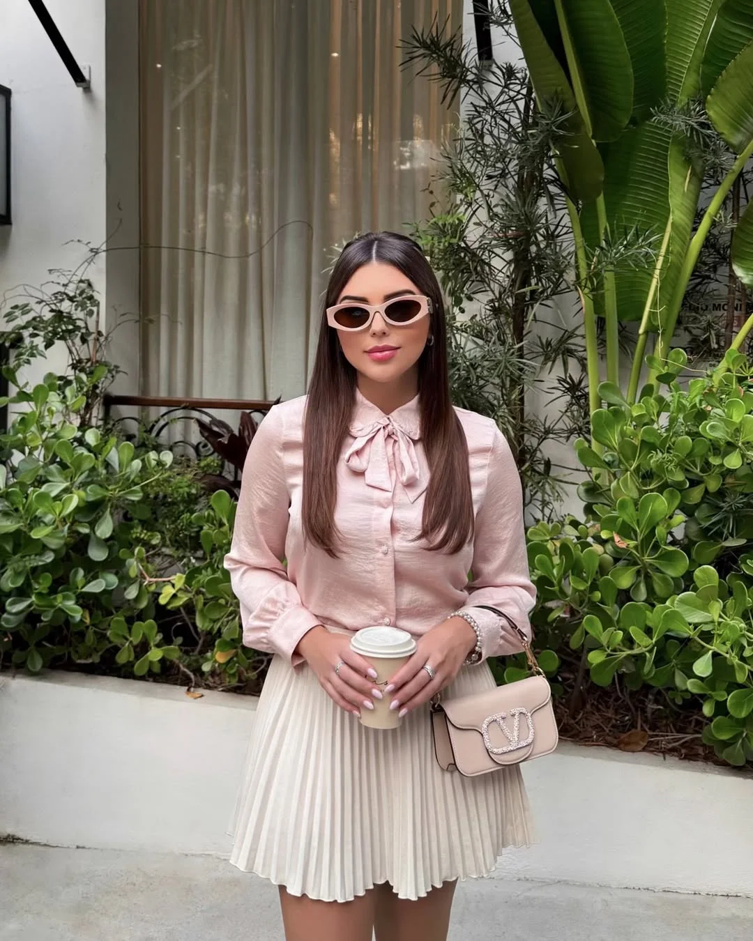 back to school outfits 2026 Pink Pleats With A Feminine Twist