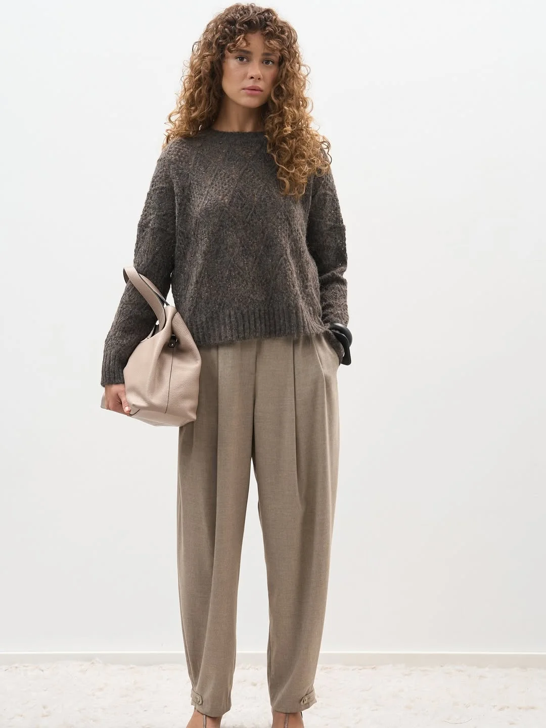chic fall outfits pants 2026 Cozy Neutrals with Relaxed Tailoring