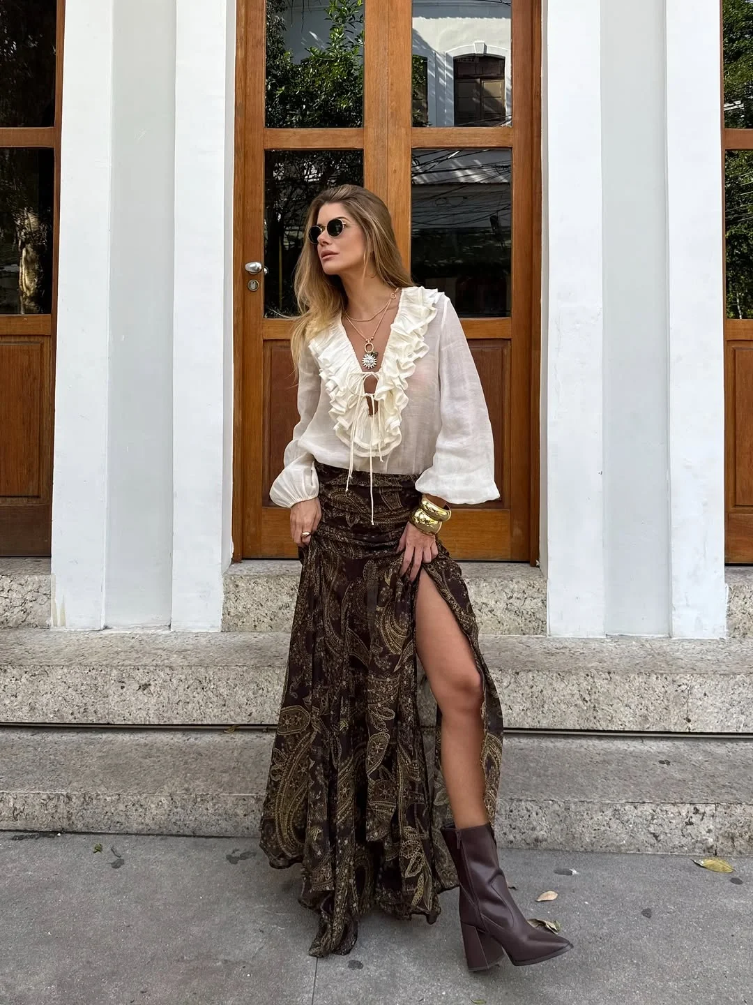 comfy fall outfits 2026 Bohemian Textures And Rich Autumn Colors