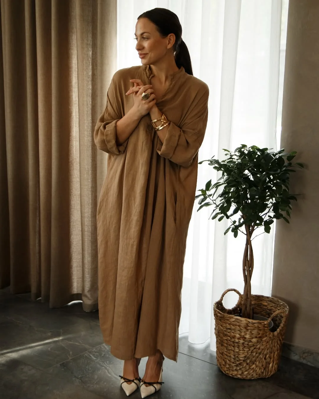 cozy chic fall outfits for 2026 Relaxed Earth-Tone Minimalism
