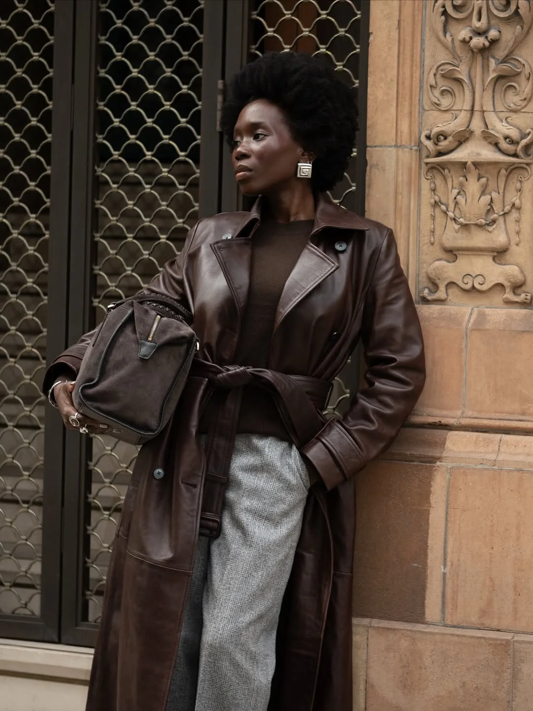 fall 2026 outfits for black women Rich Espresso Layers for City Days