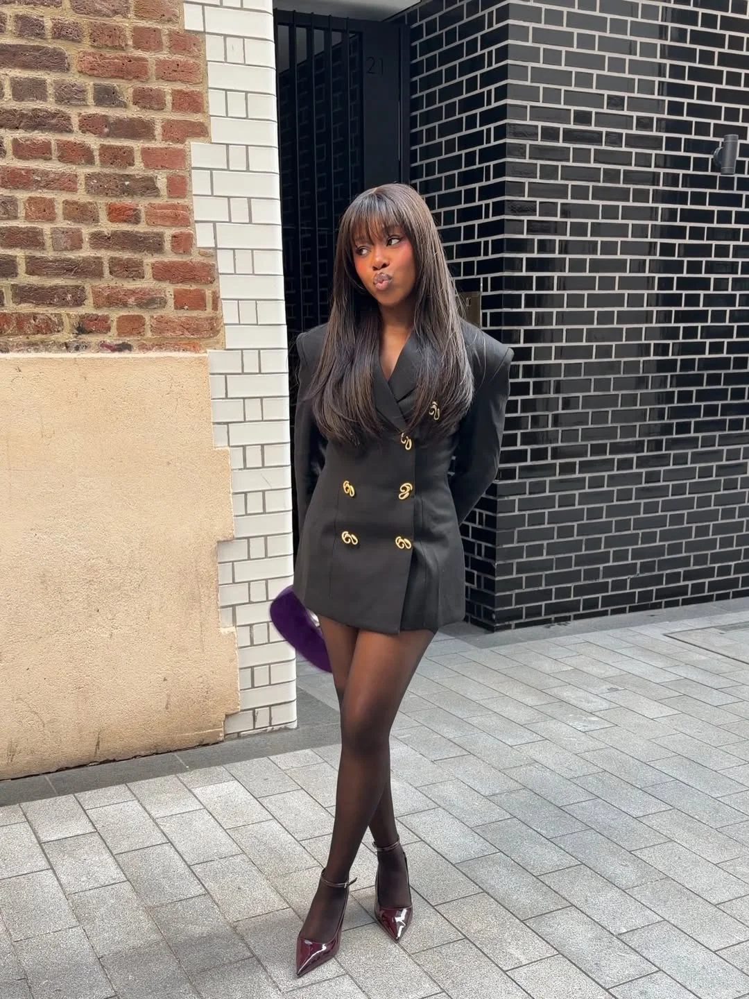 fall 2026 outfits for black women Sharp Tailoring with a Night Out Twist