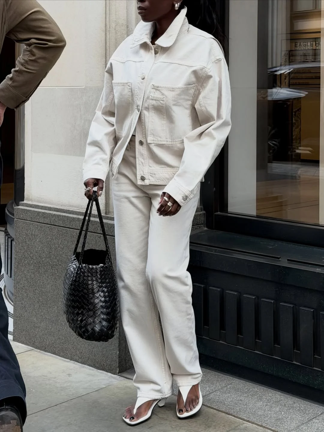 fall 2026 outfits for black women Modern Monochrome in Soft White
