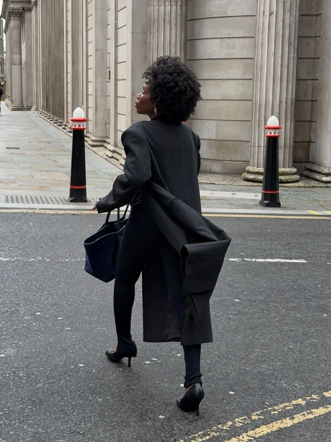 fall 2026 outfits for black women Power Dressing in All Black