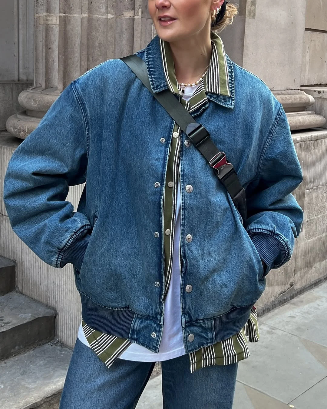 fall all denim outfits for women 2026 Oversized Denim Layers for Everyday Comfort