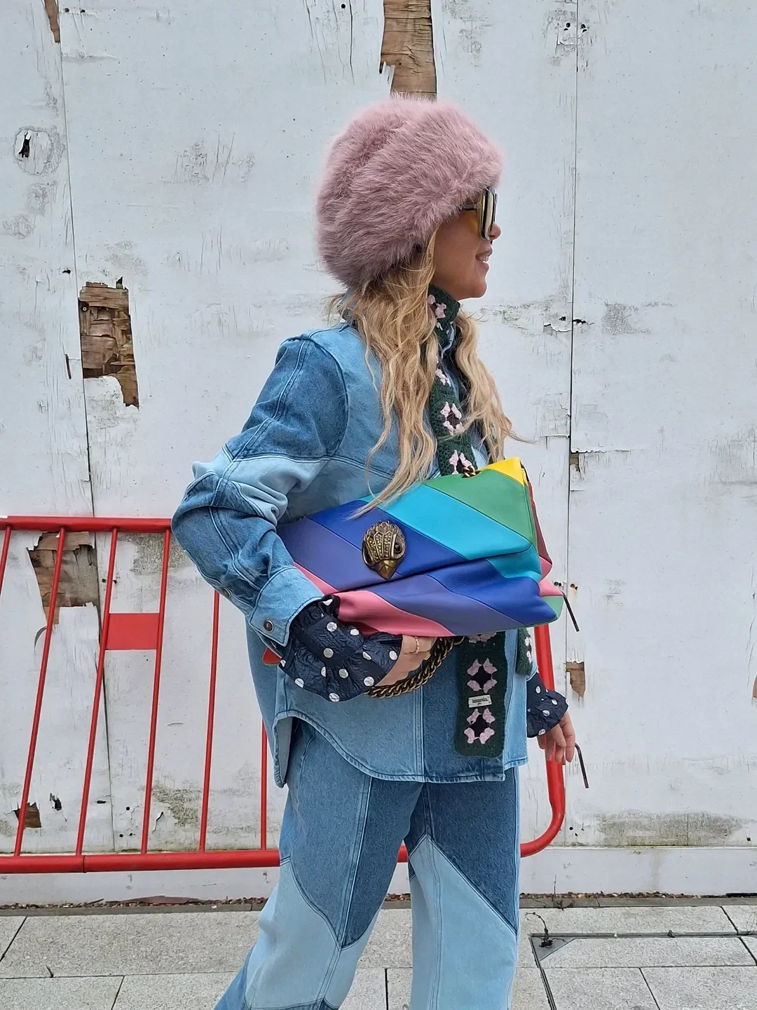 fall all denim outfits for women 2026 Creative Patchwork Denim for Fashion Lovers