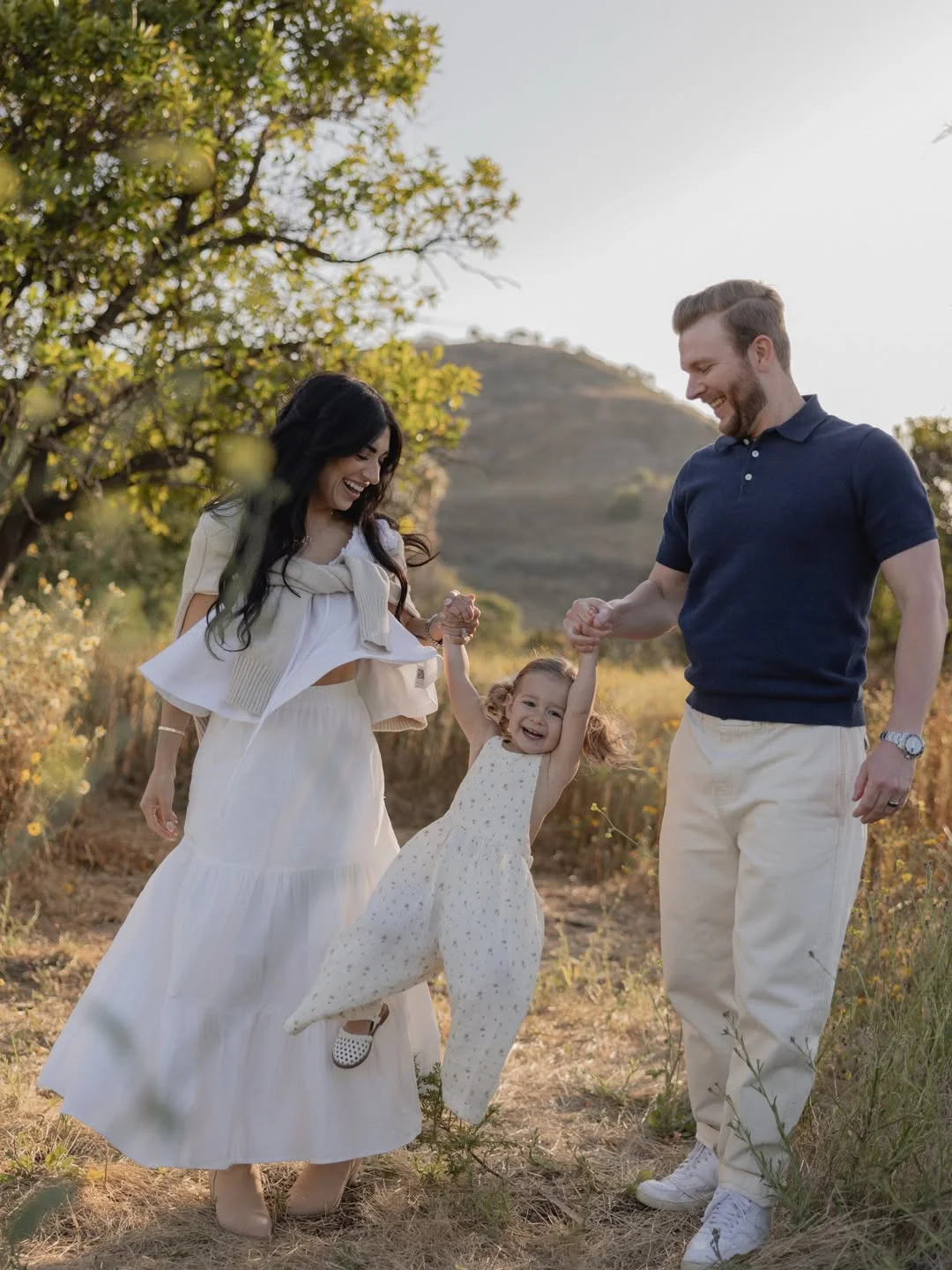 fall family picture outfits 2026 Neutral Tones And Green Inspired Family Elegance