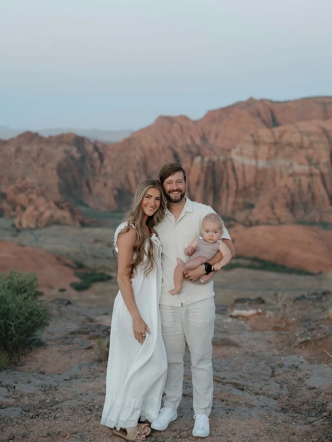 fall family picture outfits 2026 Desert Neutrals For A Refined Family Look