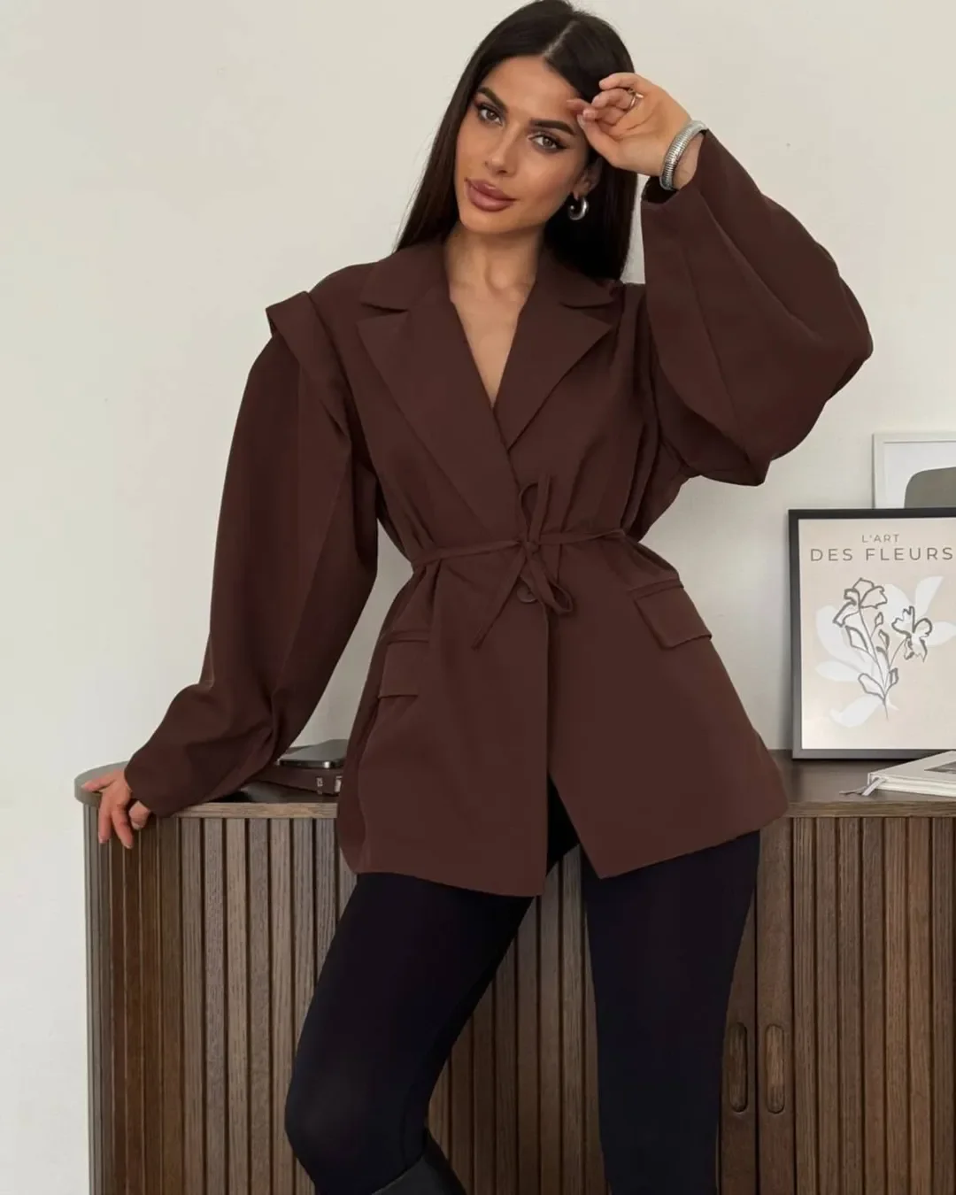 fall fashion aesthetic 2026 Chocolate Brown Blazer Styling That Feels Effortlessly Modern