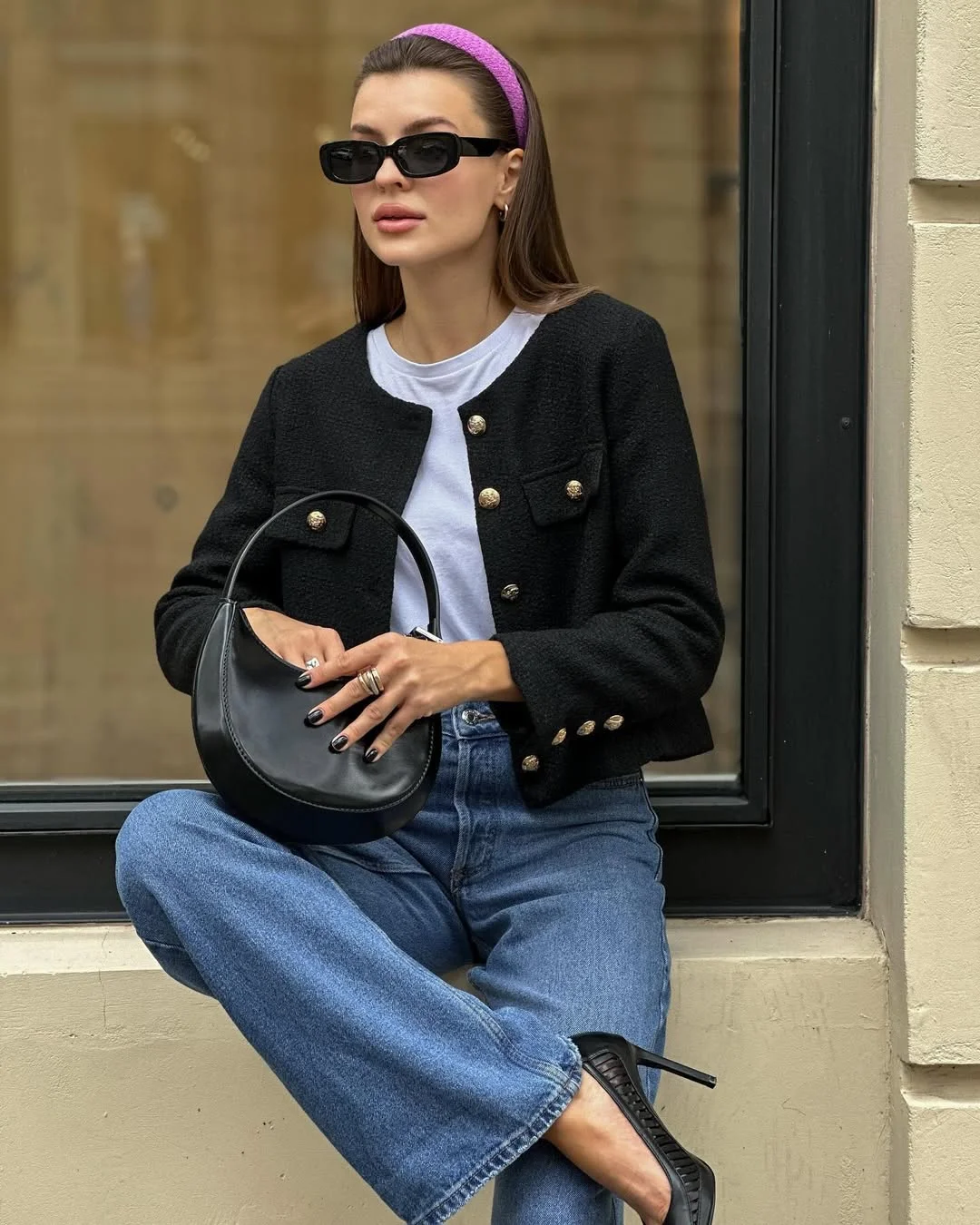 fall fashion aesthetic 2026 French-Girl Denim with Luxe Finishing Touches