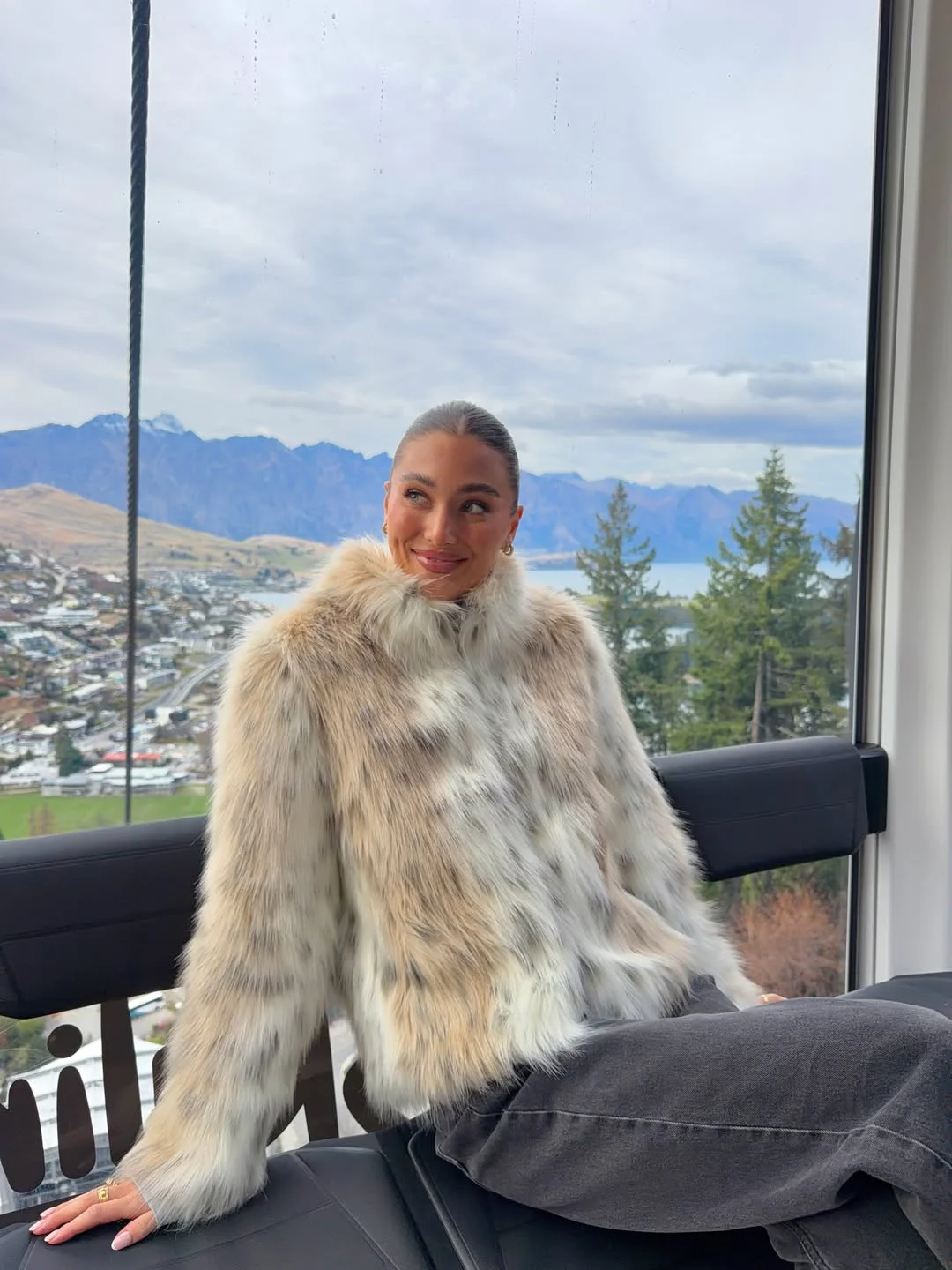 fall fashion for women over 40 2026 Soft Faux Fur and Relaxed Luxury