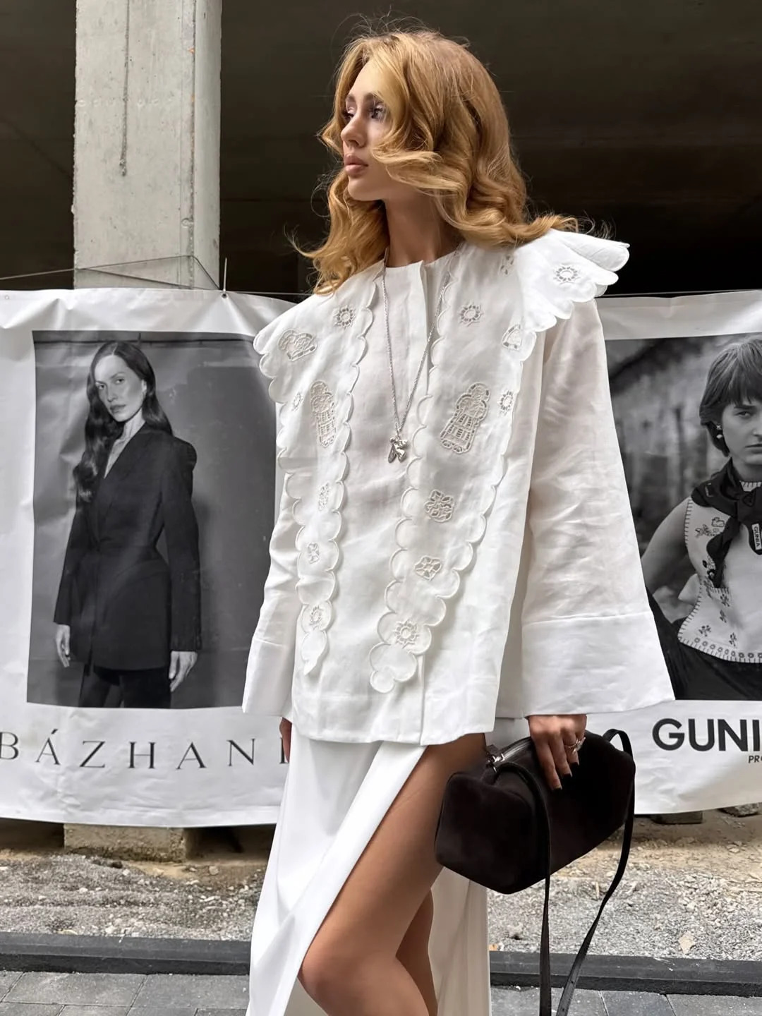 fall office outfits for women 2026 Modest White Layers With Modern Romance