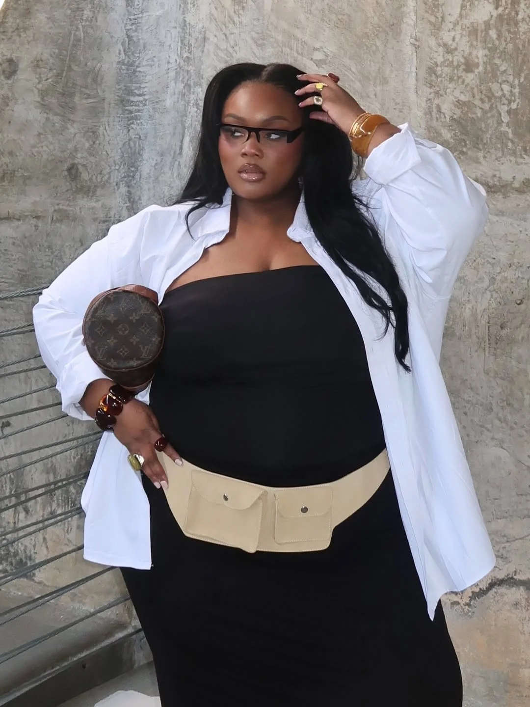 fall outfits for plus size women 2026 Modern Monochrome With a Fashion Editor Feel