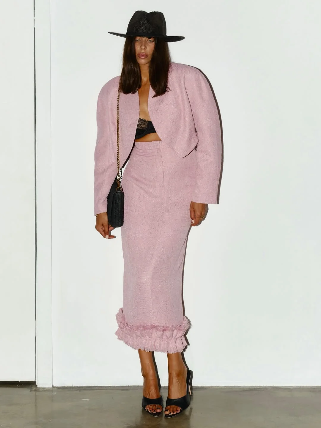 fall outfits for women in 30s style 2026 The Soft Pink Set That Brings Romance Into Fall