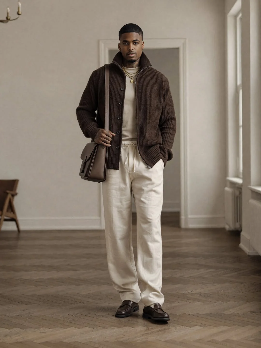 fall outfits ideas for men 2026 Neutral Layers That Feel Effortlessly Expensive