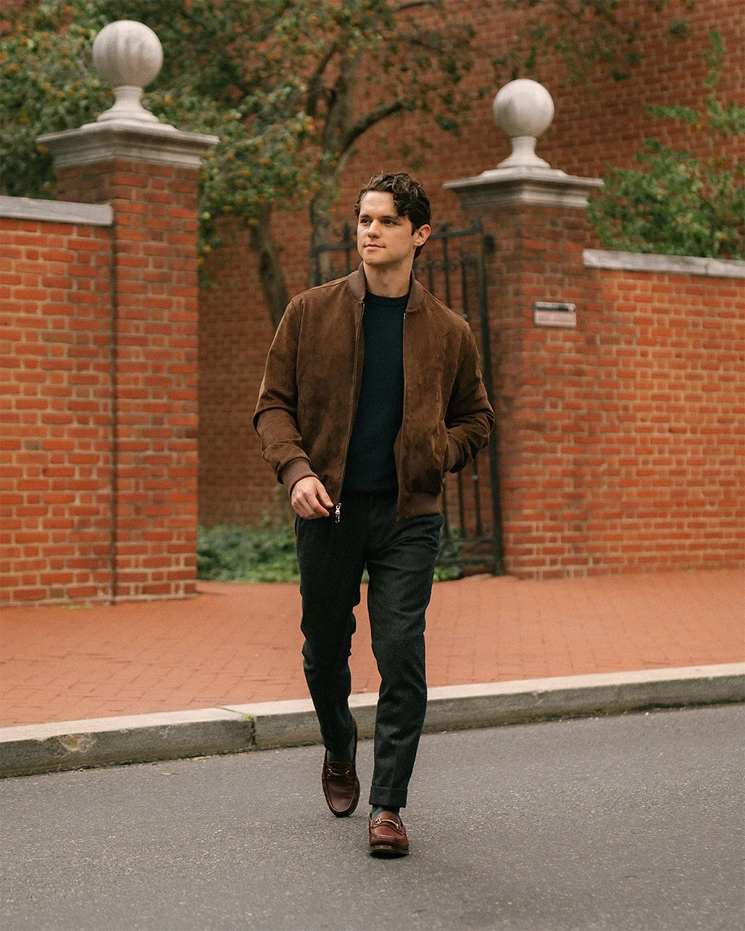 fall outfits ideas for men 2026 Minimalist Suede Jacket For Everyday Fall Style
