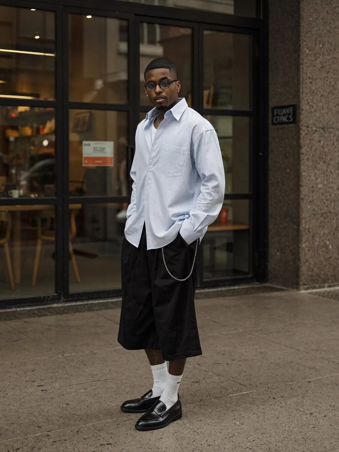 fall outfits ideas for men 2026 Modern Jorts With Tailored Streetwear Energy