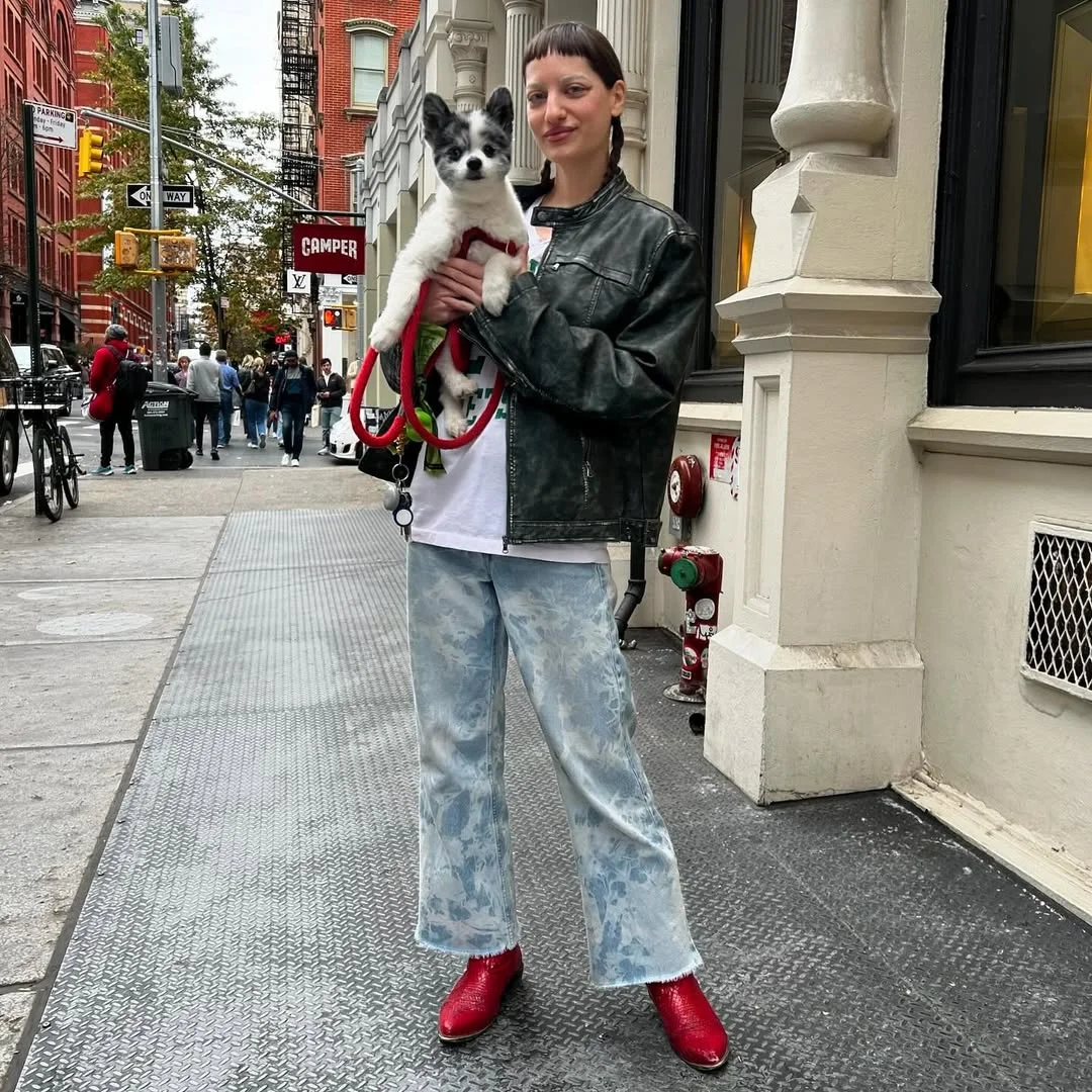 fall street style nyc aesthetic 2026 Vintage Leather and Statement Boots Energy