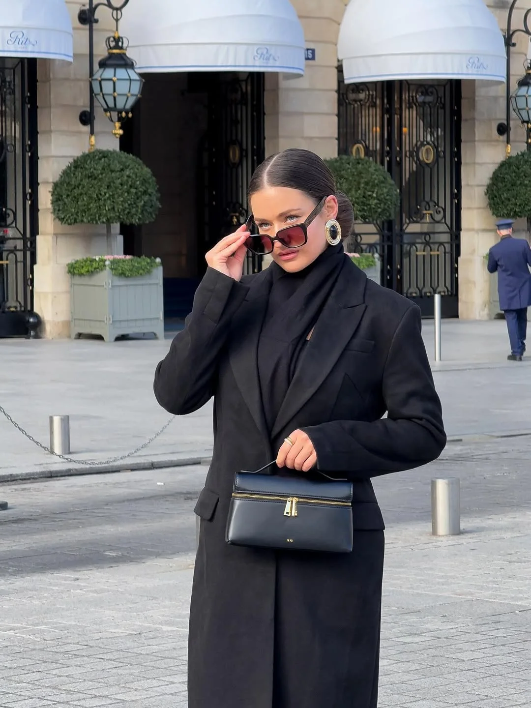 fall travel wardrobe for women 2026 The Power of an All Black Travel Uniform