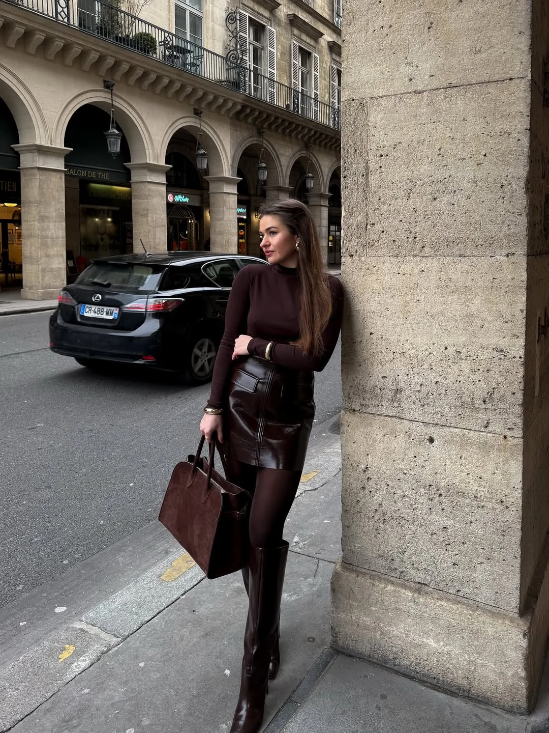 fall travel wardrobe for women 2026 Dark Espresso Looks for European Evenings
