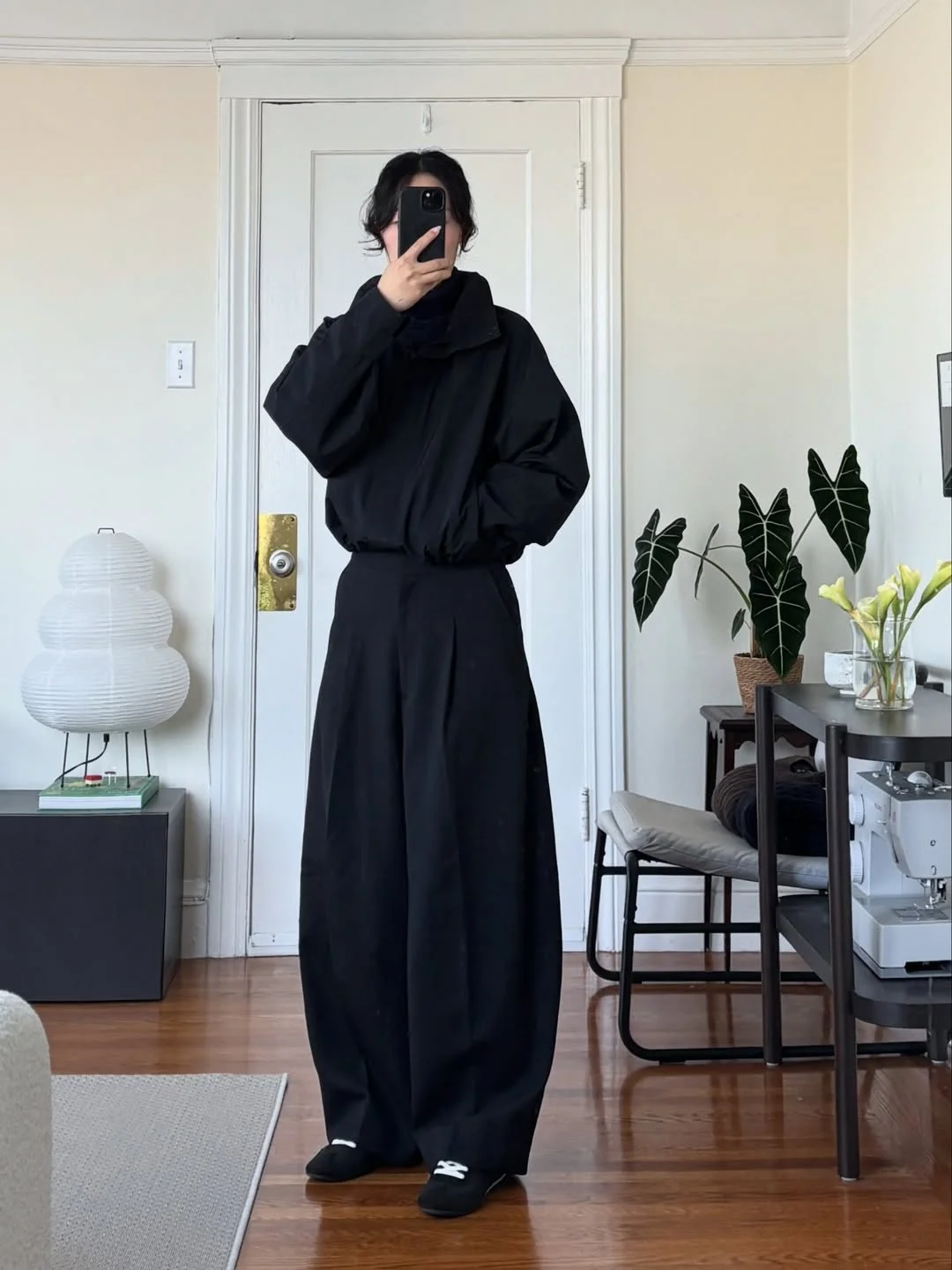 fall work outfits 2026 Modern Monochrome for Creative Offices