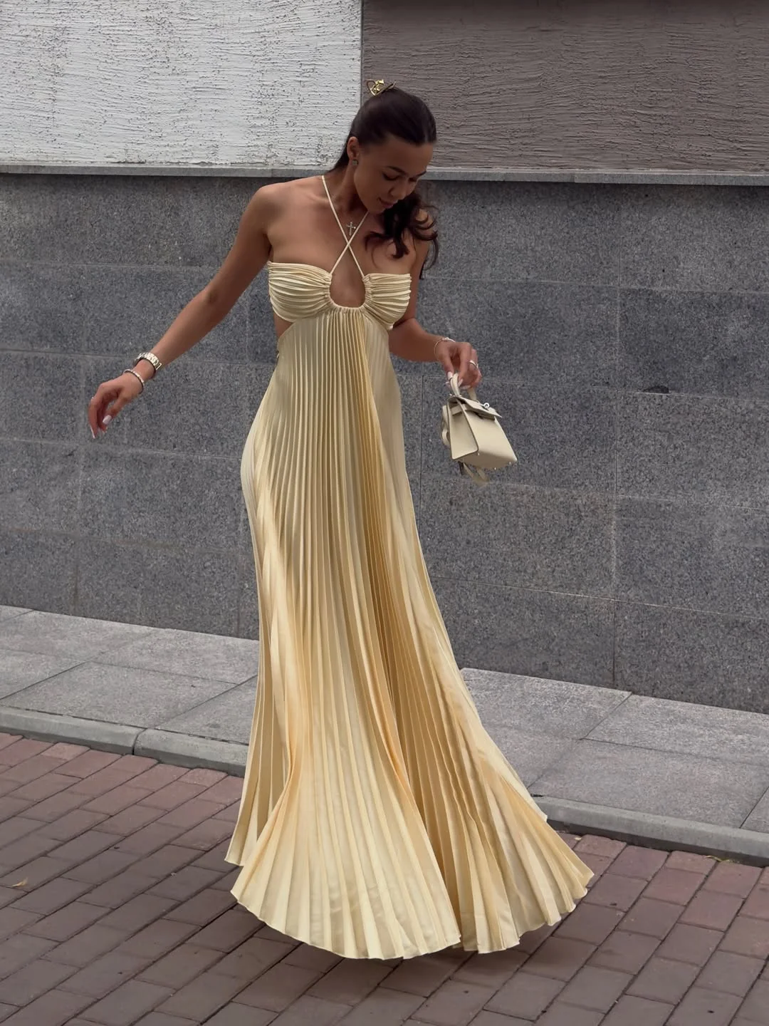 july fashion trends 2026 Pleated Goddess Dressing Returns