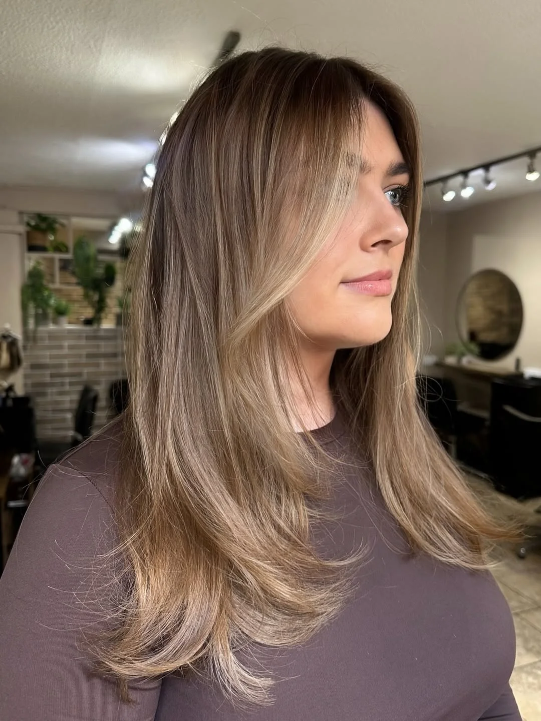 july hair colour ideas 2026 Soft Mushroom Blonde Contour