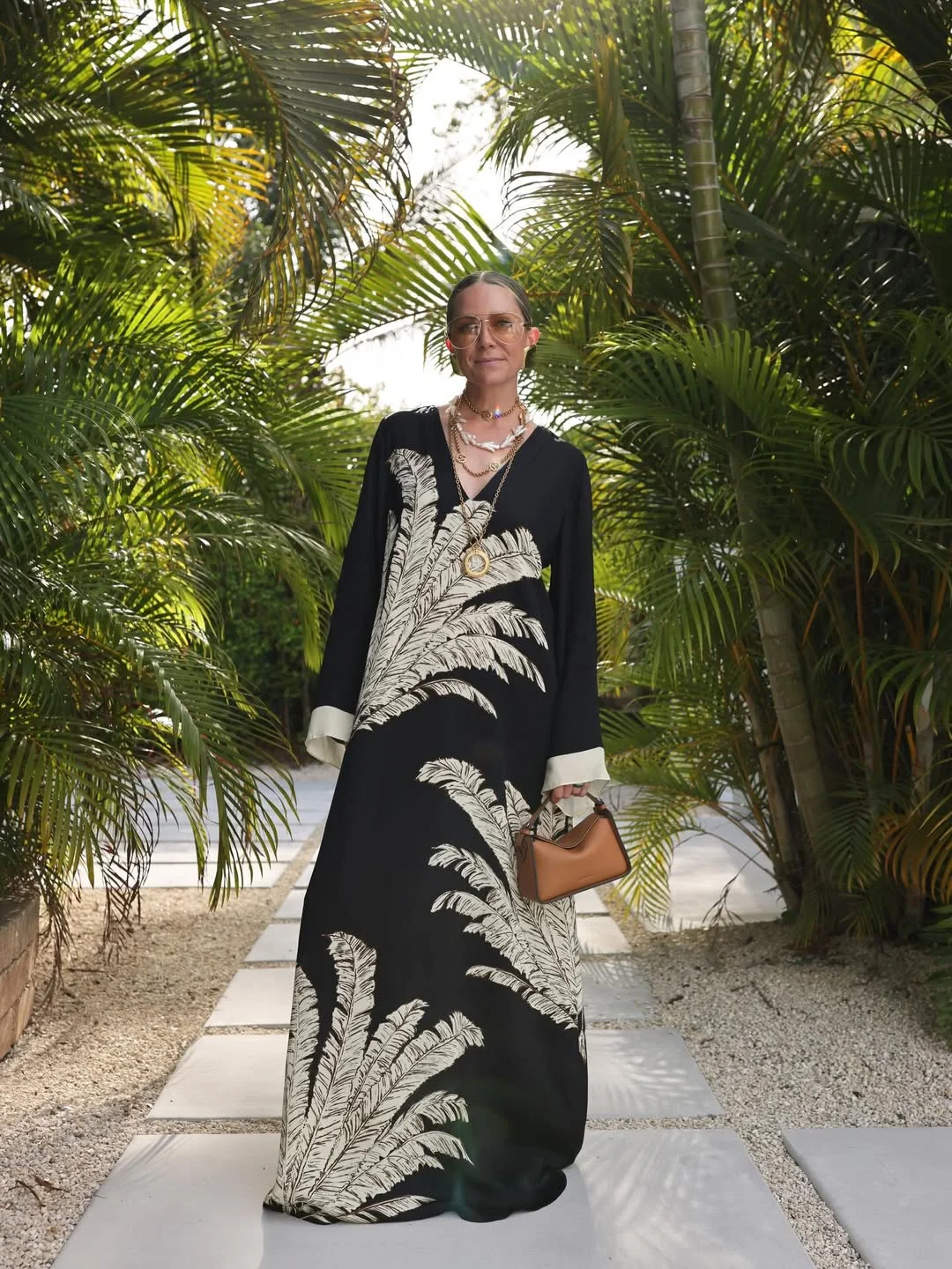 july outfits ideas 2026 Tropical Monochrome With Resort-Worthy Sophistication