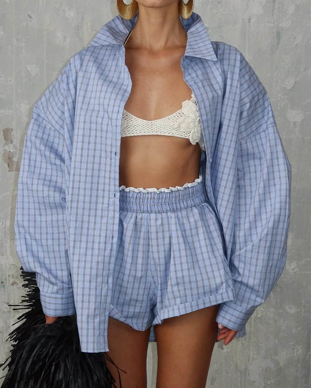 july outfits ideas 2026 Oversized Shirt Styling With Coastal Ease