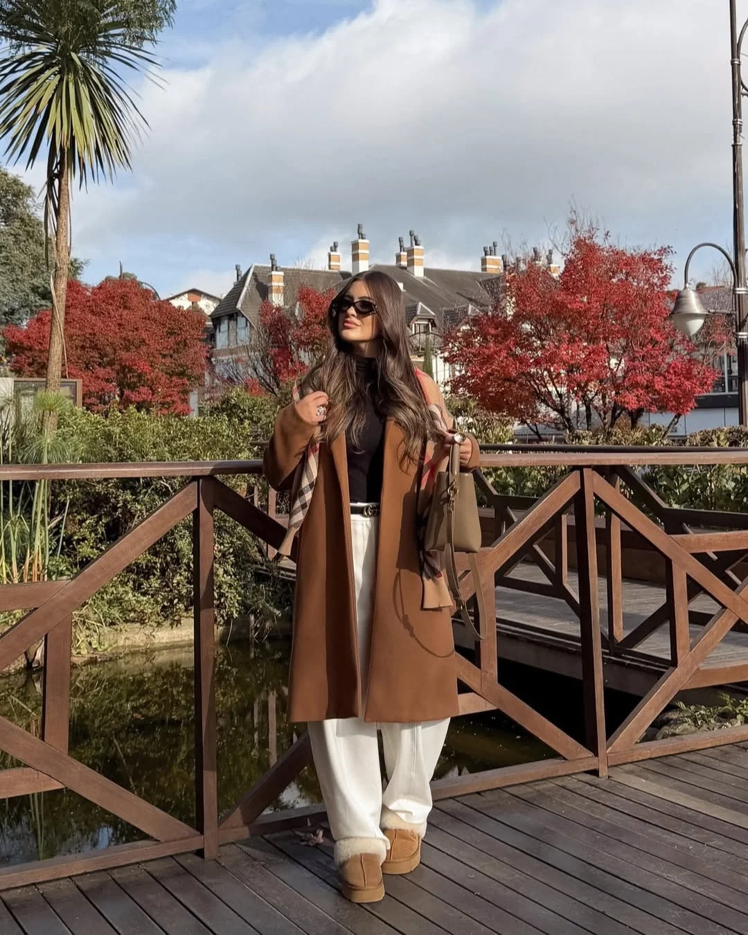 modest fall outfits 2026 Cozy Camel Layers For Autumn Walks
